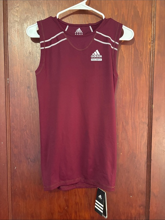 adidas Tops - adidas Deep Maroon Performance Sleeveless Training Top - 5 Available